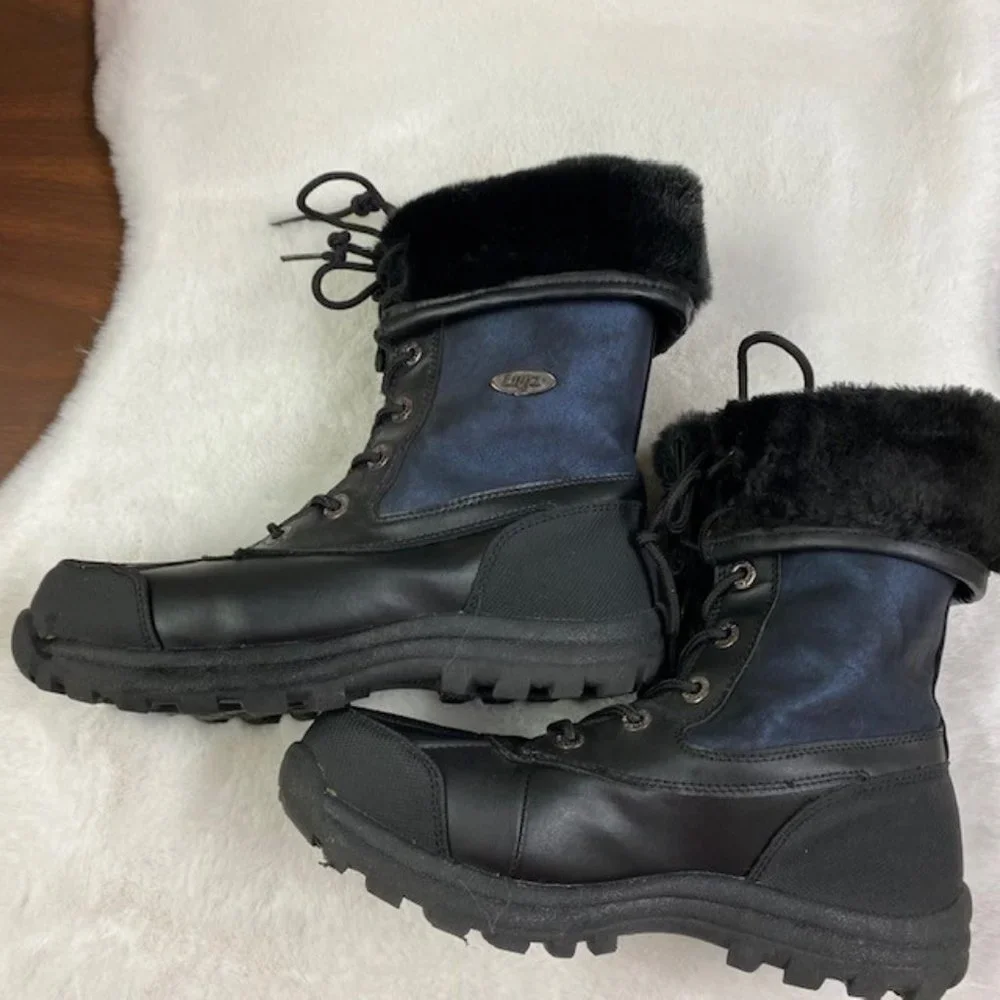Lugz Womens Tambora Water Resistant Flat‎ Heel Winter Boots, size 8.5